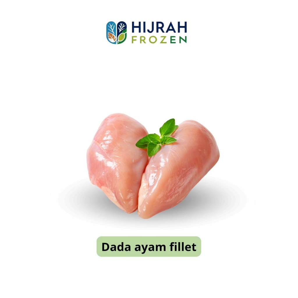 

HIJRAH FROZEN Ayam Fillet Fresh / Dada Ayam Fillet / Chicken Breast 1 KG