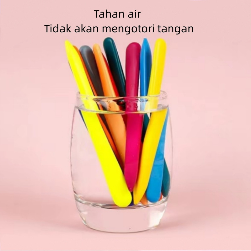

YUH Crayon Mewarnai / 12/24/36 Tidak Beracun Bisa Dicuci Set Crayon \Crayon Anti Air Anti Kotor
