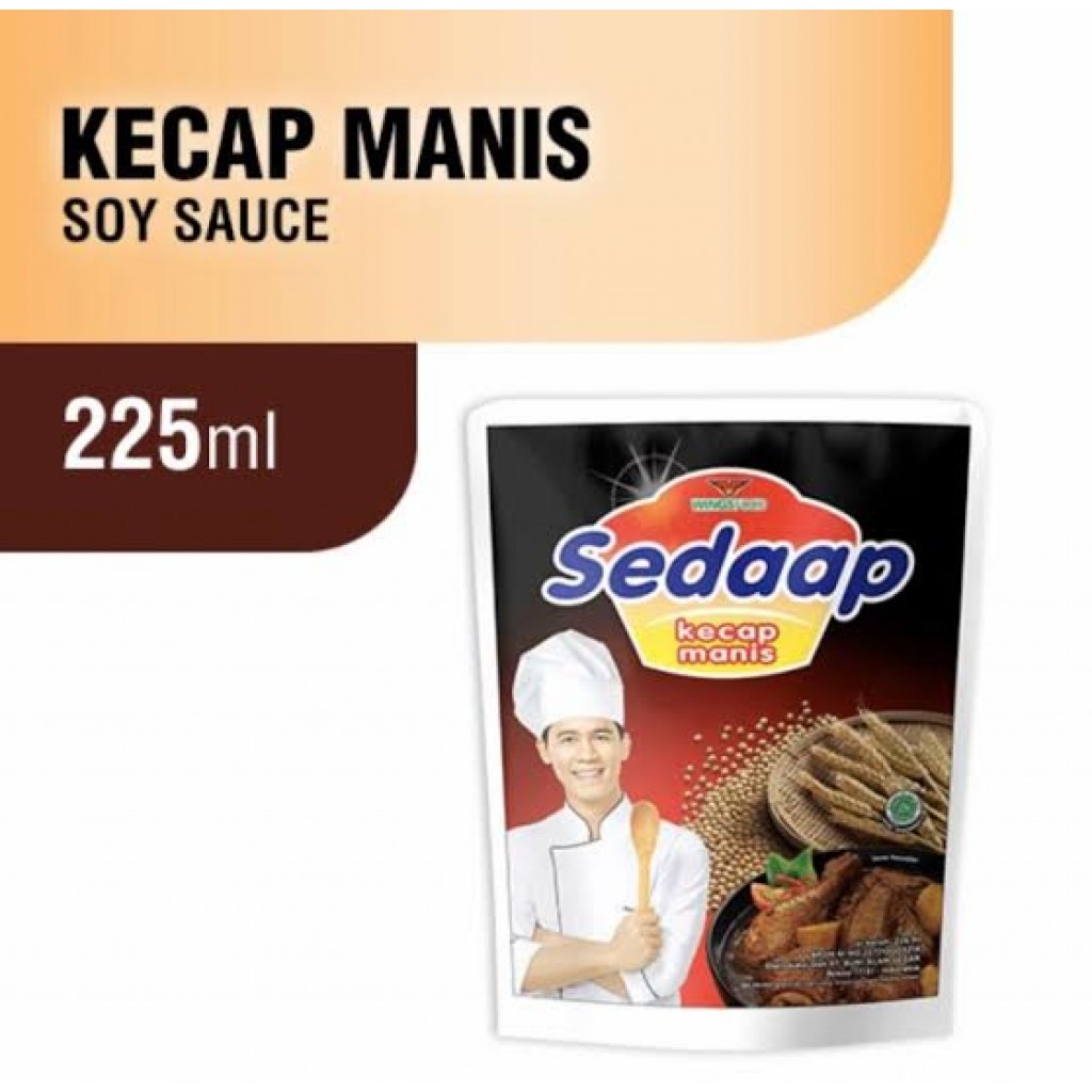 

[Kecap] Sedaap Kecap Manis | Kemasan Refill 225ml