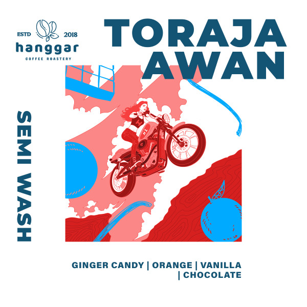

Arabika Toraja Awan Semi Washed Coffee Hanggar Roastery Original