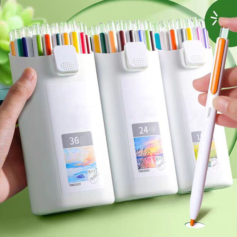 

oil Pensil warna berbahan dasar minyak, tidak perlu diraut, bisa diganti dan dihapus Pencil Color