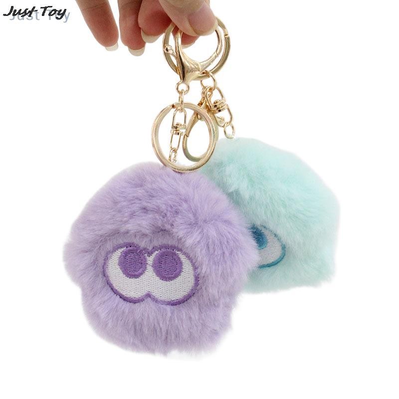 Kawaii Squid Plush Doll Pendant Game Splatoon Toys Creative Mini Backpack Decorative Key Chain Chris