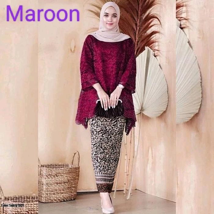 "V.NLN" -  TERLARIS SETELAN KEBAYA RINJANI, KEBAYA KONDANGAN, KEBAYA PESTA, KEBAYA BROKAT, KEBAYA KE