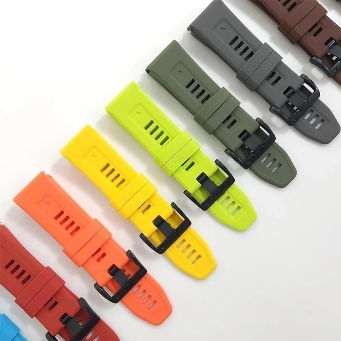 Terbaru STRAP GARMIN DESCENT MK1 / MK2 / MK3i 51MM SMART WATCH MODEL OFFICIAL RUBBER TALI JAM TANGAN