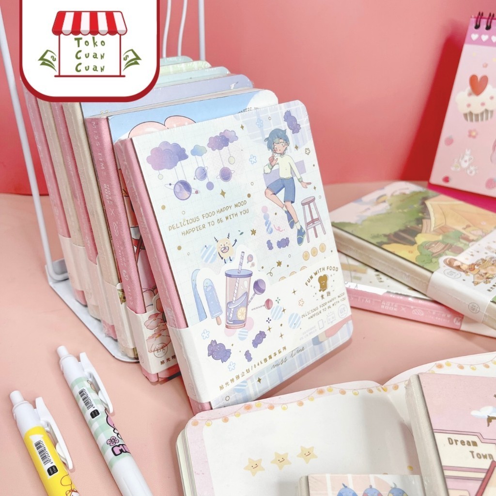 

TCC Do Hee Journal Notebook A6 Buku Catatan Buku Tulis Memo Hardcover Jurnal Diary Agenda Planner