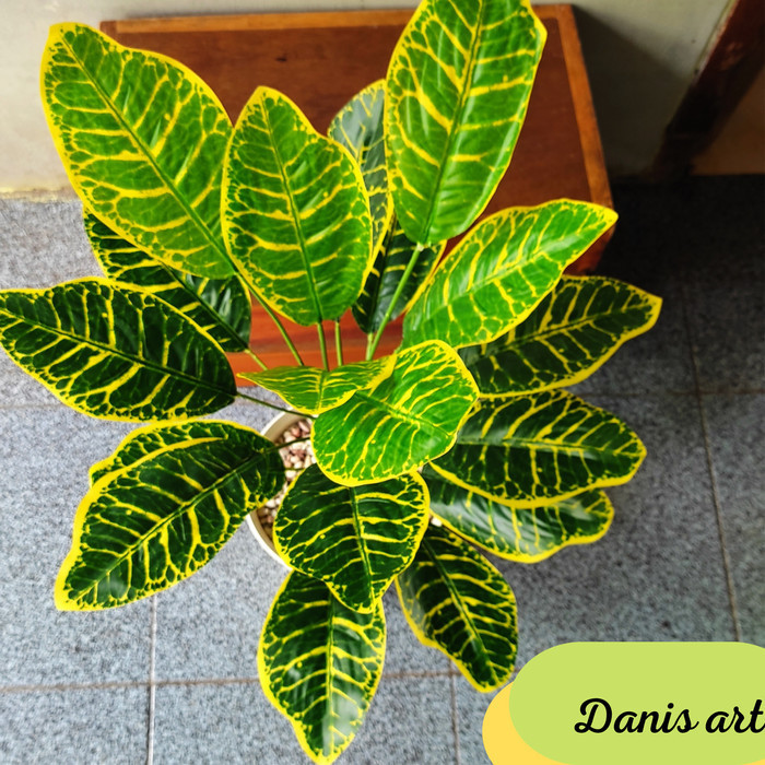 Tanaman monstera/ keladi palsu/bunga plastik/pohon monstera - keladi