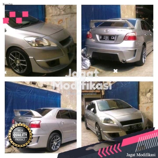 Modifikasi Bodykit BLKANG VIOS COSTOM GEN 2 . Bumper Bodykit Bemper Bodykit Premium