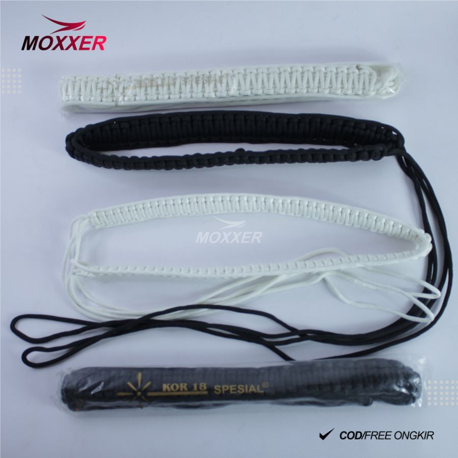 Tali Kur Putih dan Hitam Security Satpam Perlengkapan Security Satpam Atribut Seacurity Satpam