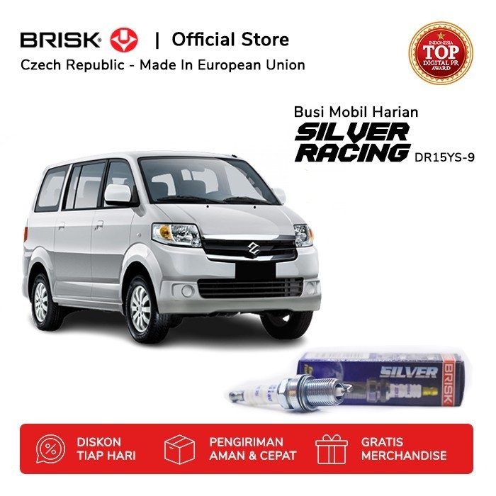 Busi Mobil Suzuki APV BRISK Silver DR15YS-9