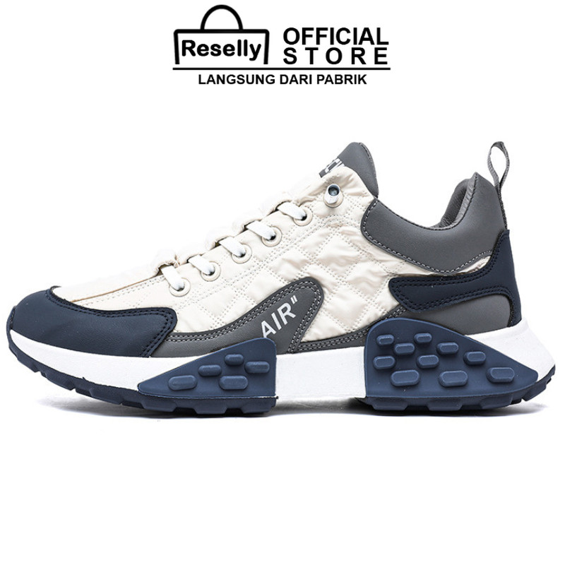 Reselly Sepatu Pria Sneakers Cowok Sneakers Kasual Santai Sepatu aerostreet PVN