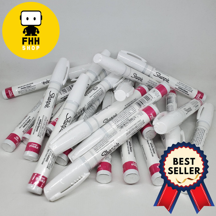 

PROMO!! -Sharpie MEDIUM Oil Paint Marker White for Sneakers Adidas Boost NMD