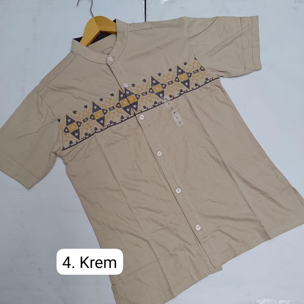 T zone Baju koko pria stylish size S-XL