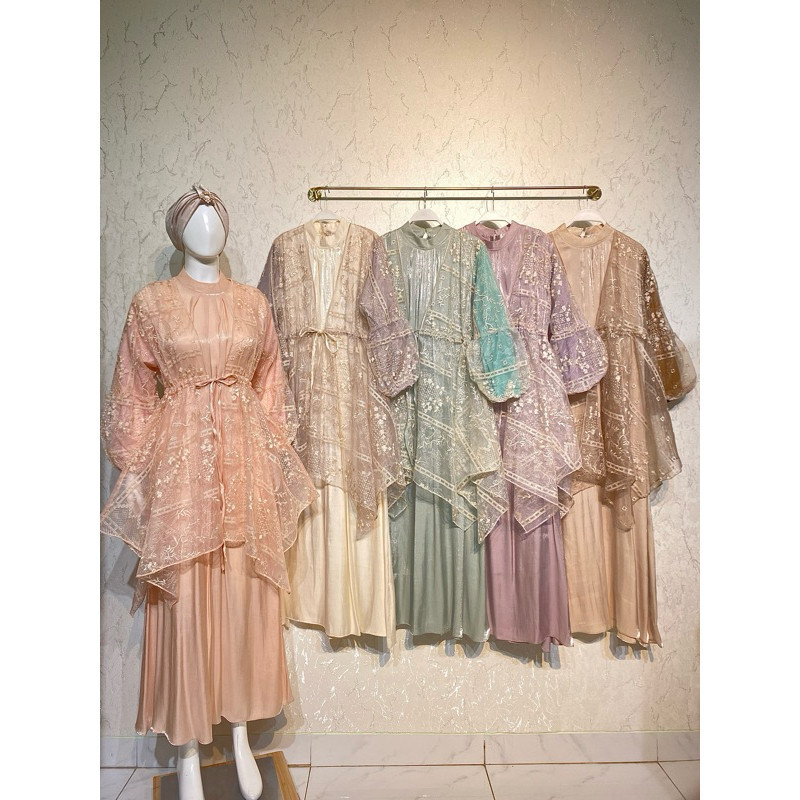 THALITA SET GAMIS PREMIUM VOL 4 | GAMIS PREMIUM GIES BUTIK | BAJU PESTA MEWAH | GAMIS BRUKAT TERBARU