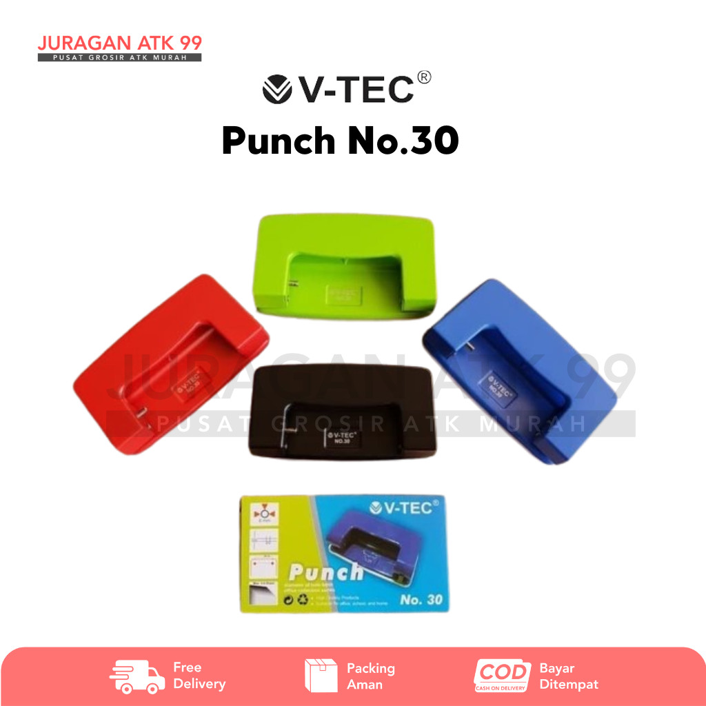 

Punch Perforator V-Tec NO.30 / Pembolong Kertas V-Tec NO.30