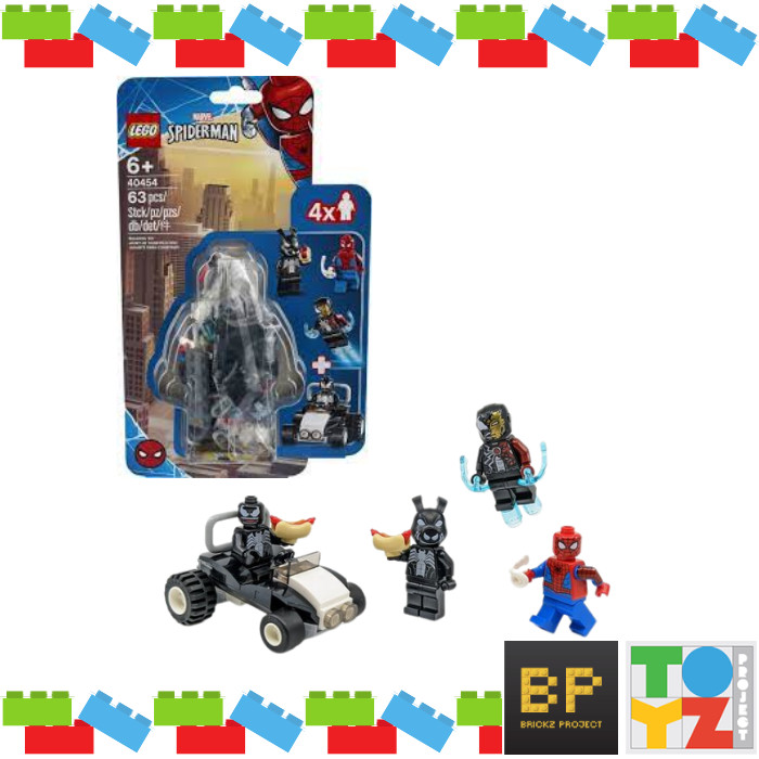 Lego 40454 Spiderman - Spider-Man versus Venom and Iron Venom Original TP Bali