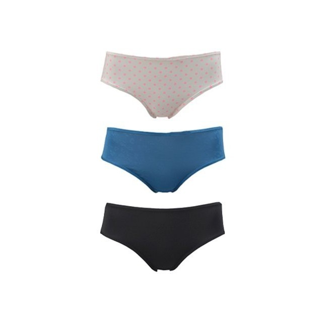 Luludi Panty Midi LLP 60105 (3pcs) - MIX COLOUR, M