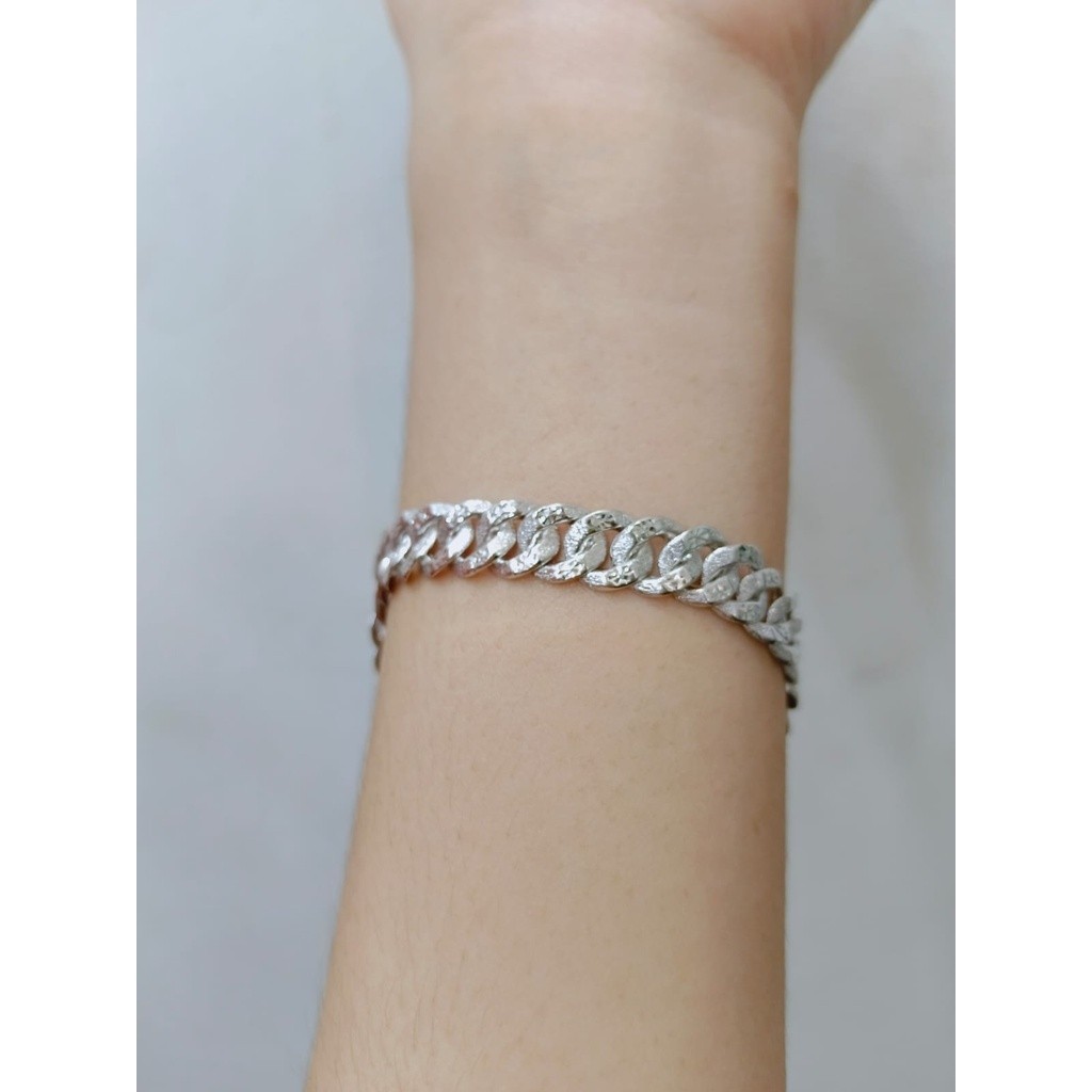 gelang sisik naga mas putih