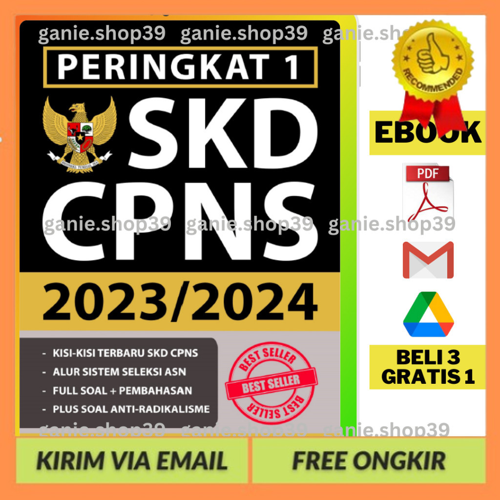 

BELI 3 GRATIS 1 [5] [E-B.O.O.K] PERINGKAT 1 SKD CPNS 2023/2024 RAJA EBOOK