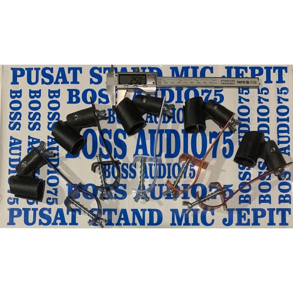 Stand Mic Kendang /Drum / Ketipung / Hadroh,JAIPONG, BAHAN PLAT BESI TEBAL 2,50 mili