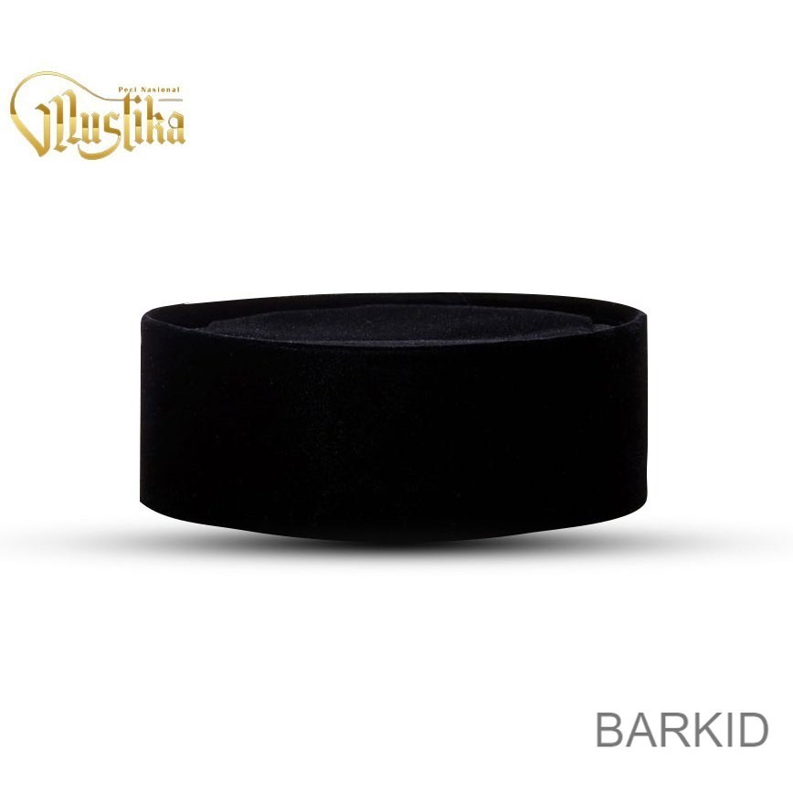 Peci Songkok Kopiah Hitam Polos Peci Hitam Non AC  Kopiah mustika barkid