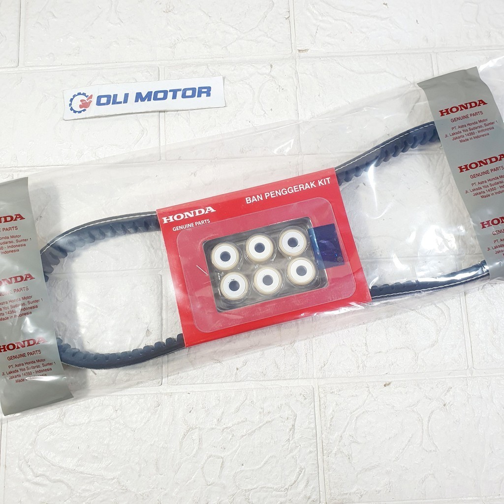 V-BELT SET ORI HONDA SCOOPY-FI-ESP/BEAT ESP 23100-K44-BA0 ORI AHM