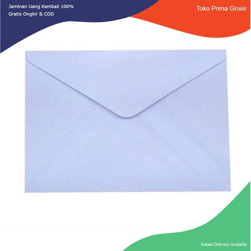

Amplop Tanggung Putih Polos Isi 90 Lembar