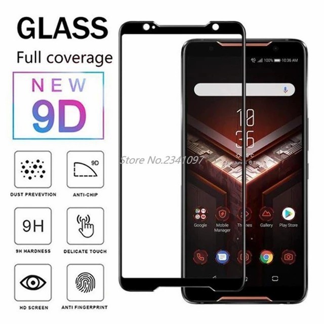 TEMPERED GLASS ASUS ROG PHONE 1 ROG 1 FULL LEM FULL COVER