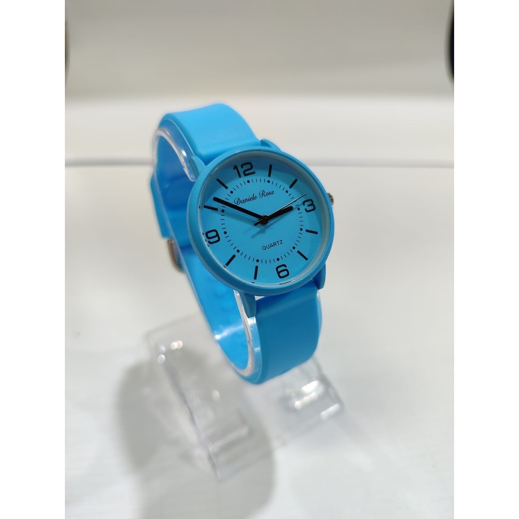 Buy 1 Get 1  Jam Tangan Wanita Daniel Rose 6732 Rubber