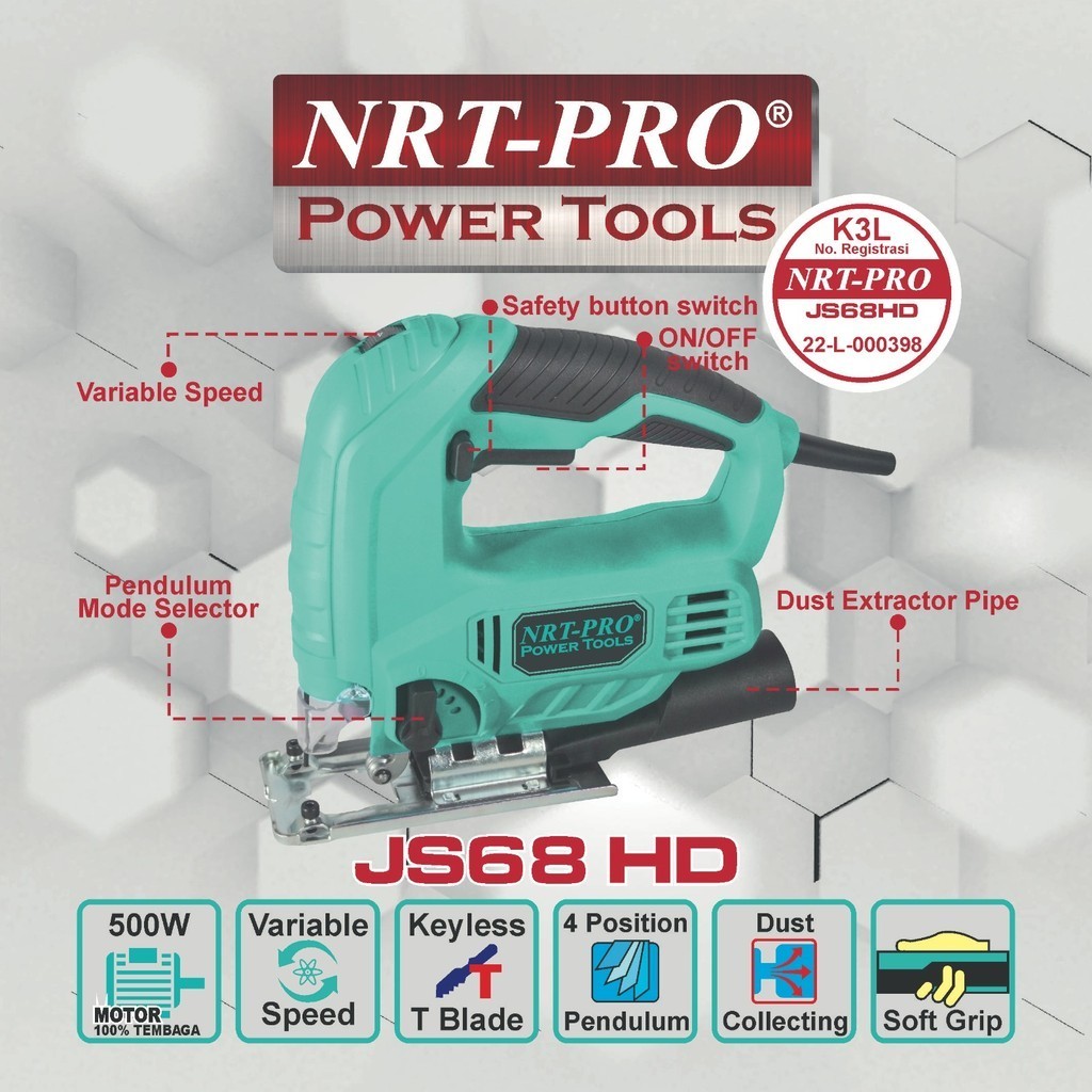 JIGSAW JS 68 HD V-SPEED NRT-PRO
