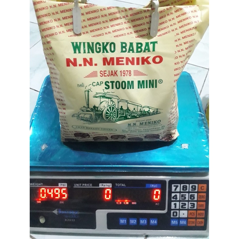 

New Wingko Babat NN Meniko Cap Stoom Mini Rasa Original
