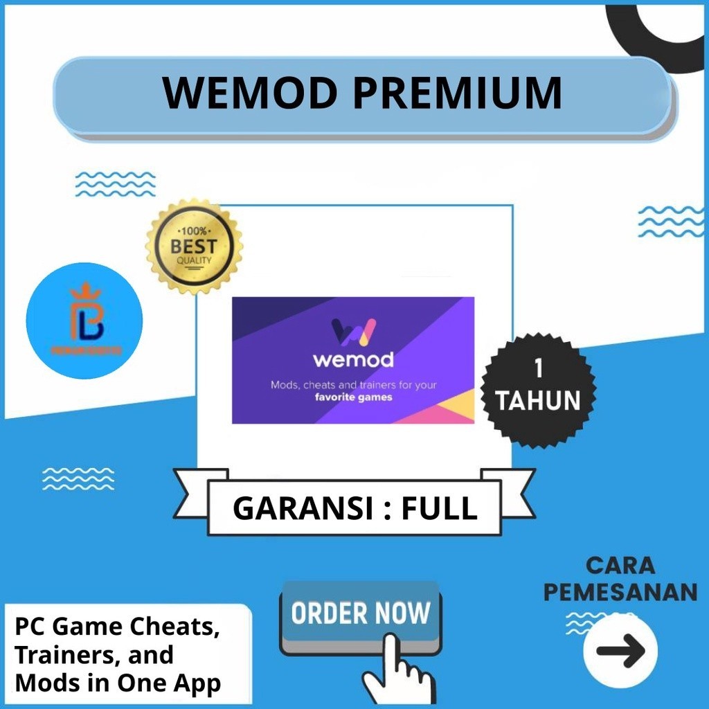 Wemod Pro Premium PC 1 Tahun Garansi