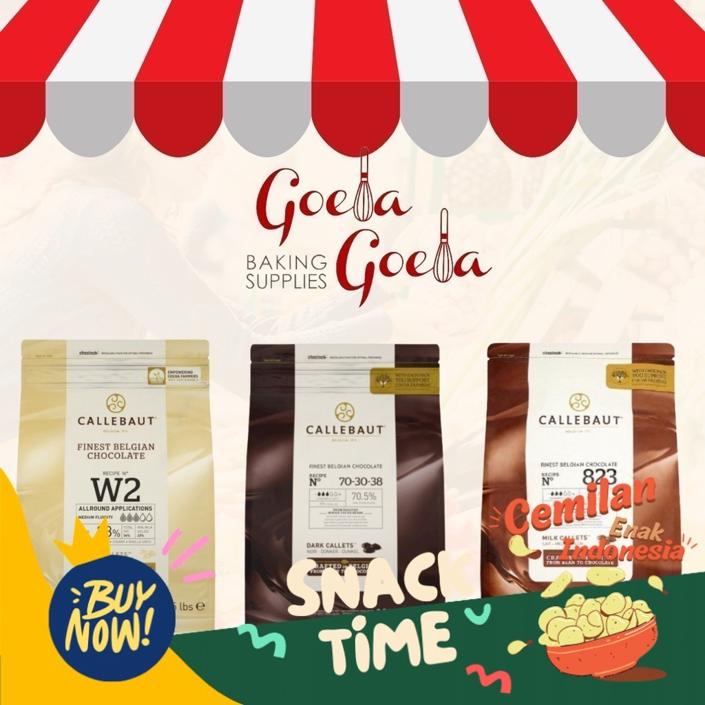 

Special Diskon Coklat Callebaut 500 gr