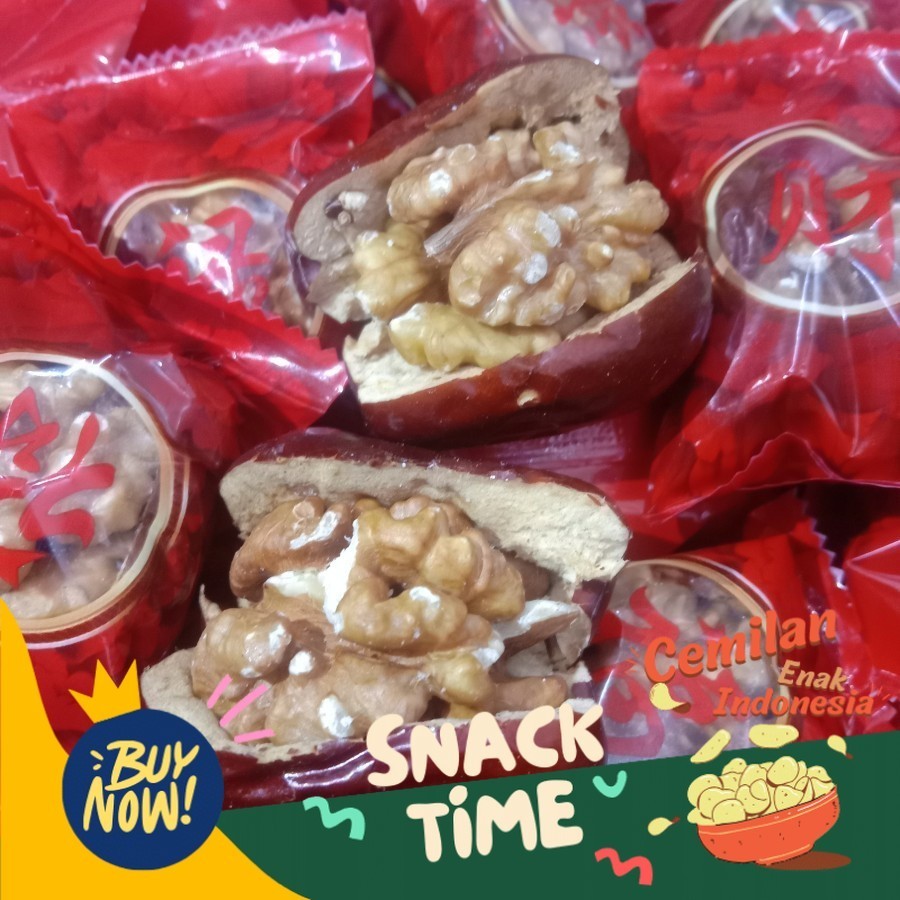 

Special Diskon 500 Gram Zao Jia He Tao Ren ( kacang walnut mix angco )