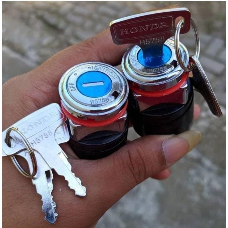 01 Kontak honda CG CB twin 125 175 200 350 model ori original kabel 4 CB GL KLIK 1 KALI | Kunci Kont