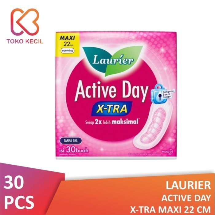 Laurier Active Day Super Maxi 30s
