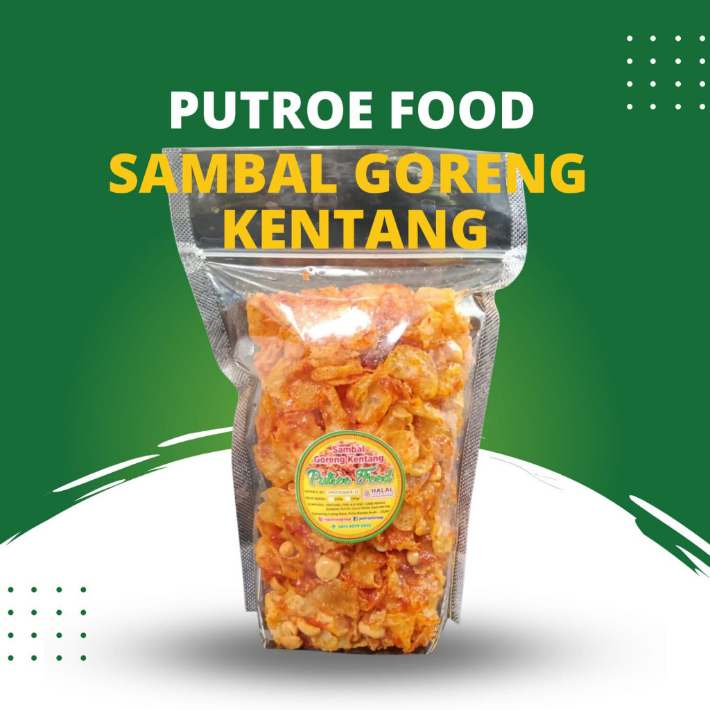 

Sambal Goreng Kentang dan Kacang Putroe Food 250 Gram