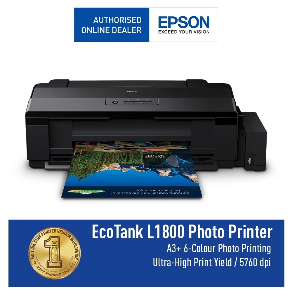 Epson Printer L1800 Photo Printer A3+