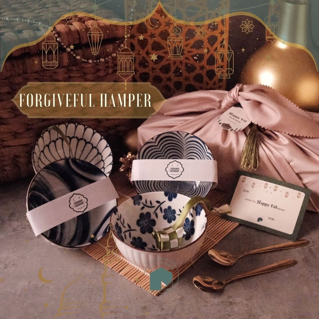 

Paket hampers ied lebaran idul fitri hamper FORGIVEFUL parsel hari raya hadiah parcel japanese alat makan kado ramadhan parcel ramadan mangkok gift premium parsel mangkuk tableware hamper peralatan lux