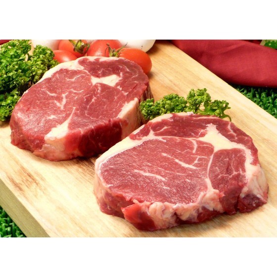 

Daging Sapi aus Ribeye Beef Steak Impor Grade A pack 200gr dan 100gr