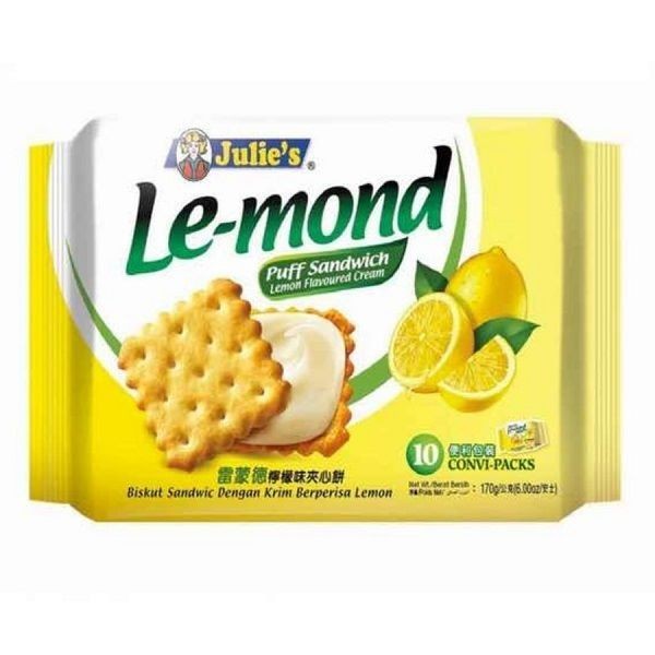 

JULIE'S LE-MOND PUFF SANDWICH 170GR