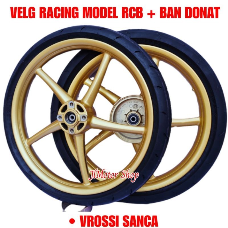 ( BISA COD )VELG RACING VROSSI MODEL RCB RXKING JUPITER Z Z1 MX MX NEW MXKING 150 SATRIA FU SONIC 15