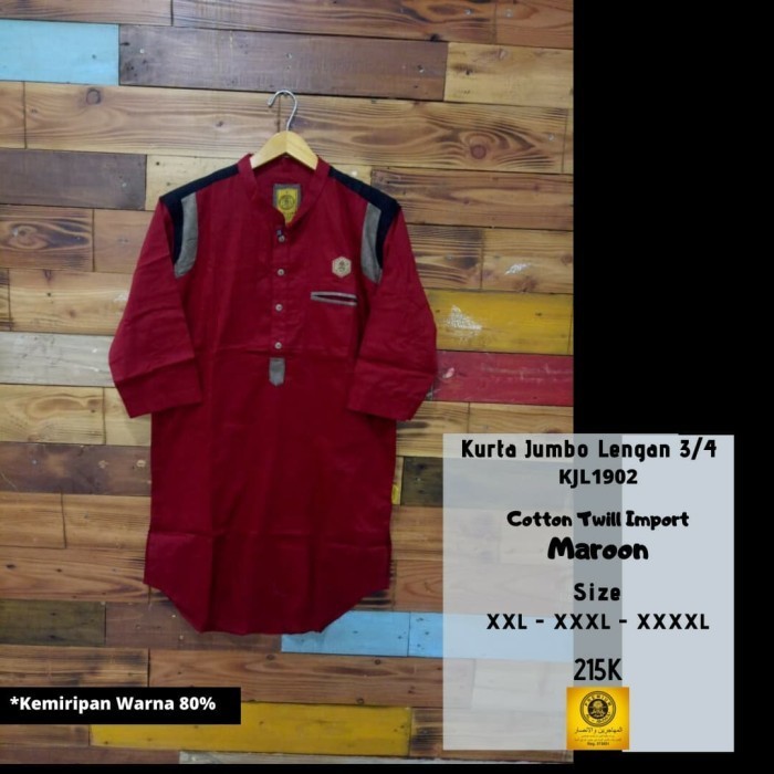 promosi toko baju Koko jumbo Shanghai Al amwa - busana muslim Al amwaofficial - S