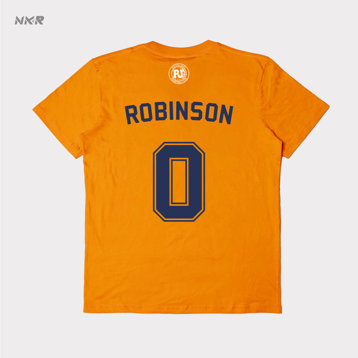 Nakara - T-Shirt Robinson #0 Player Pelita Jaya Bakrie - 2024 - Orange