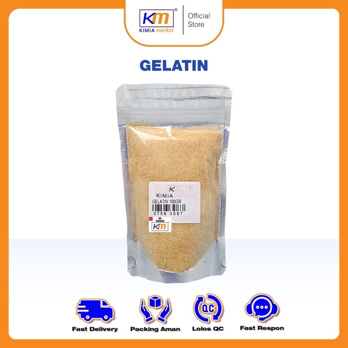

Gelatin Food Grade ukuran 100gr