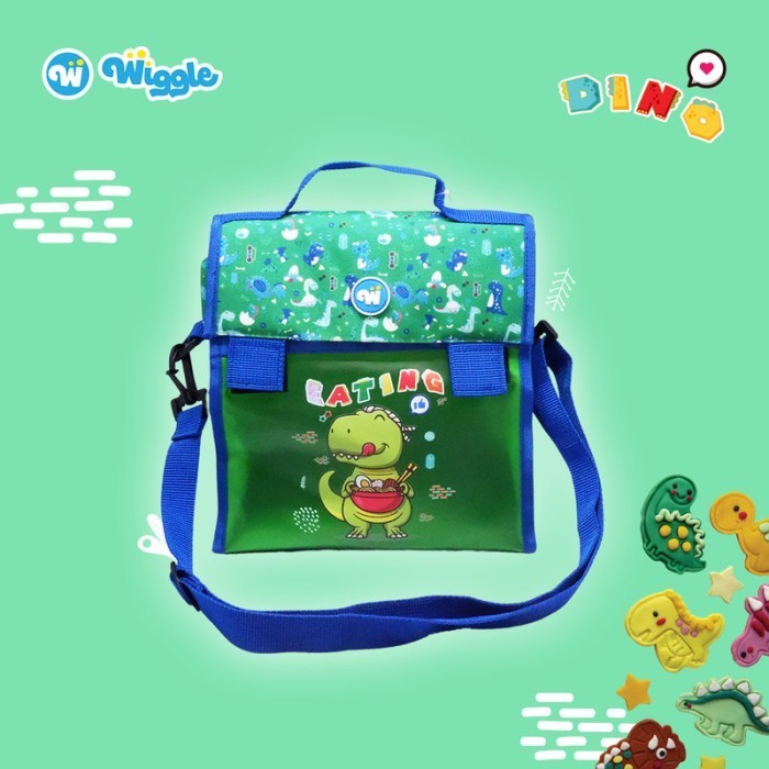 Tas Bekal / Lunch Bag Anak Wiggle Play Dino