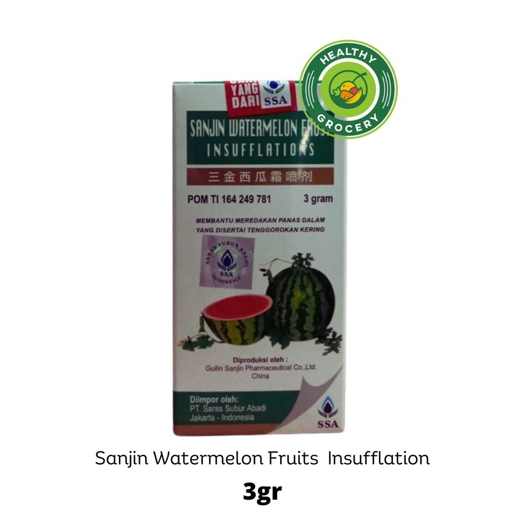 

Sanjin Watermelon Frost Insufflatoins 3gr