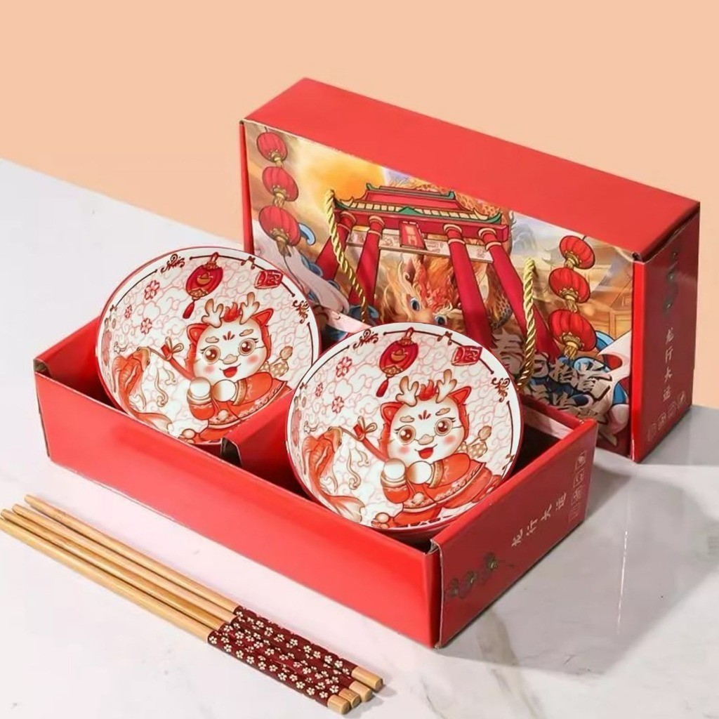 

Nexxio Mangkok Imek Set Premium Peralatan Makan Porselen Biru / Souvenir Mangkok Keramik Gift Box / Mangkok Set 1Pc / Wedding Gift / Christmas Gift Set / Hampers Imlek Chinese New Year/ Baru Mewah