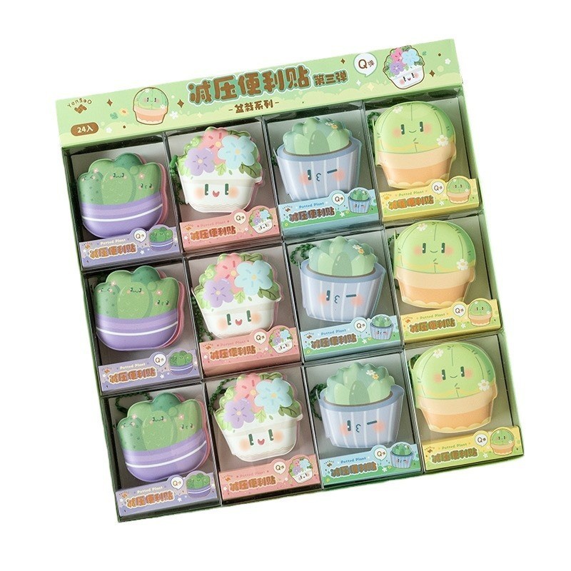 

Kawaii lucu kartun alat tulis portabel mini notebook penjualan terbaik penghilang stres catatan bantalan