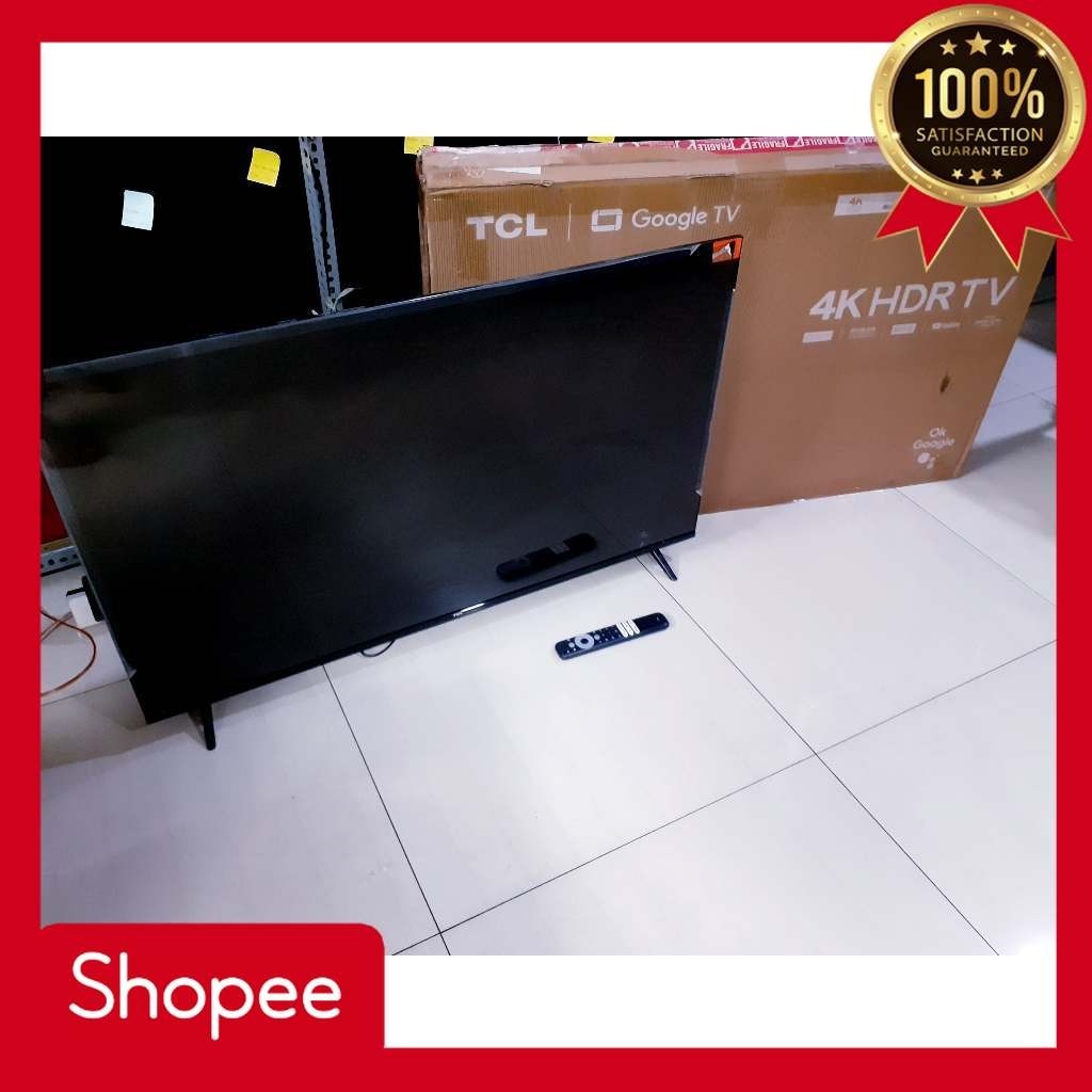 TV W ANDROID TCL 43in UHD 4K Digital TV Kondisi Normal Mulus 29O2