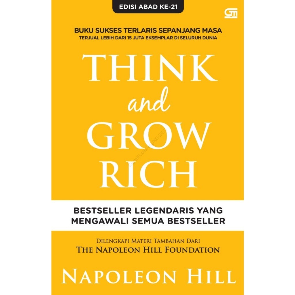 

[EB-1337] Think & Grow Rich (Bahasa Indonesia) - PDF